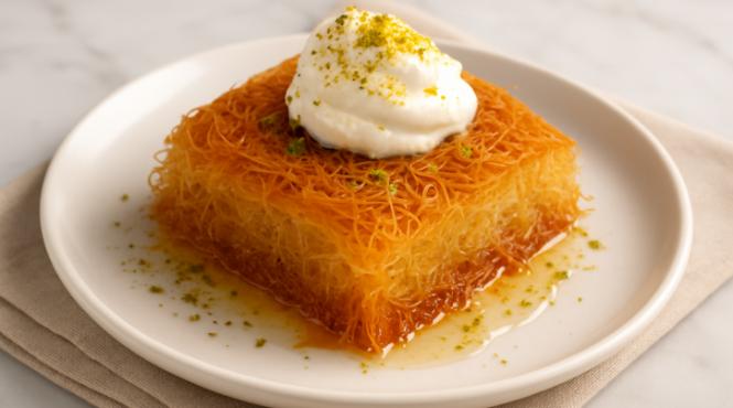 cataif de casa cu frisca experienta senzoriala orientala de weekend