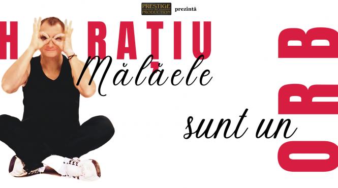 sunt un orb si mascariciul doua seri de teatru cu horatiu malaele pe scena teatrului national bucuresti