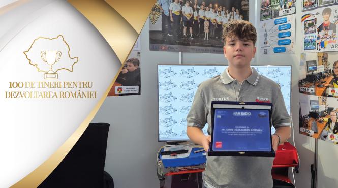 un geniu al codului morse ianis scutaru elevul de 13 ani care a dus romania in cartea recordurilor in campania 100 de tineri pentru dezvoltarea romaniei