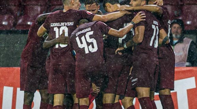 cfr cluj s a calificat in turul al doilea preliminar din europa league