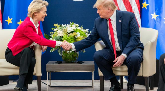 acord istoric trump ursula von der leyen taxa vamala de 15 pentru produsele din ue