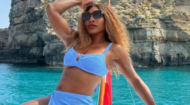 imagini uimitoare serena williams fosta tenismena pozat bikini iaht