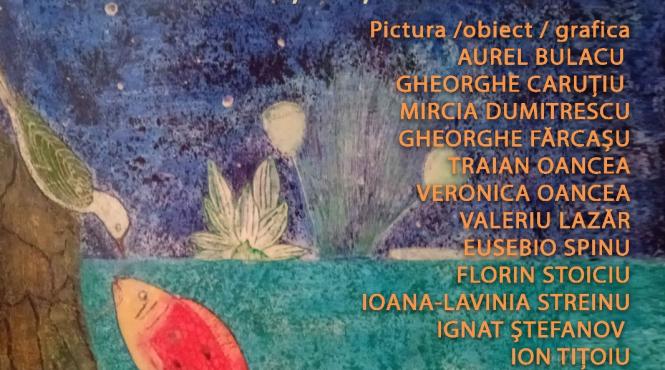 expozitia de arta plastica regele pescar de la galeria de arta faad din delta dunarii va asteapta