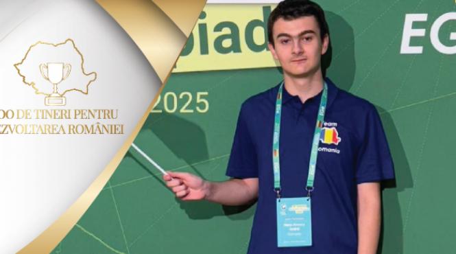 alessio nenu campion la olimpiada europeana de geografie si vocea tinerei generatii inscris in campania 100 de tineri pentru dezvoltarea romaniei