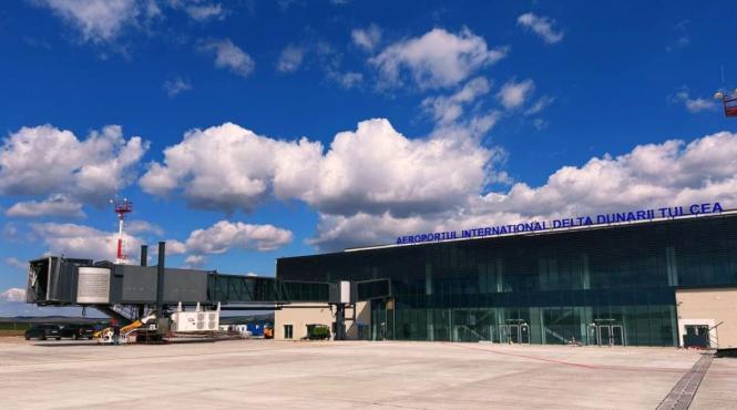 aeroportul tulcea investitii 200 milioane lei 45 pasageri iunie