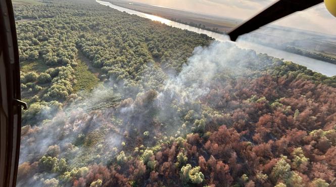 incendiu chilia veche intervine elicopterul black hawk