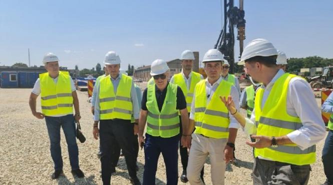 ministrul energiei bogdan ivan presedintele anre si conducerea transgaz proiectele energetice strategice din constanta
