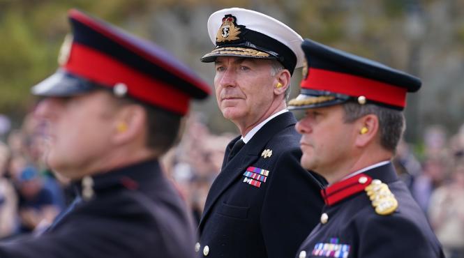 seful fortelor armate britanice occidentul nu trebuie intimidat putin