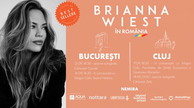 brianna wiest autoarea bestsellerului tu esti muntele ajunge in luna septembrie pentru prima oara in romania