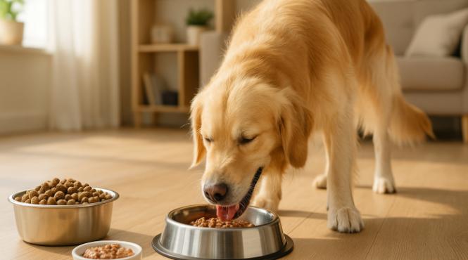 hrana umeda sau hrana uscata ce este mai sanatos pentru caini