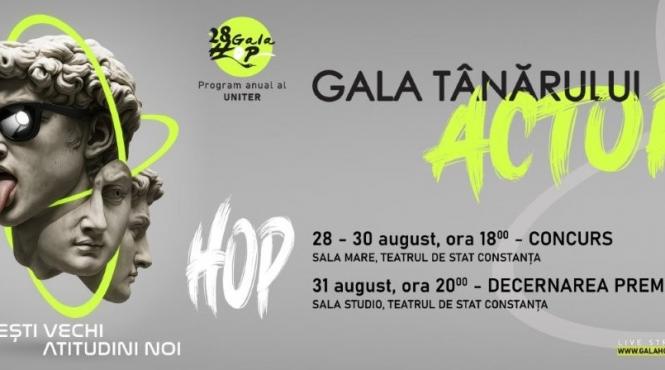 programul galei tanarului actor hop 2025 editia a 28 a la teatrul de stat constanta