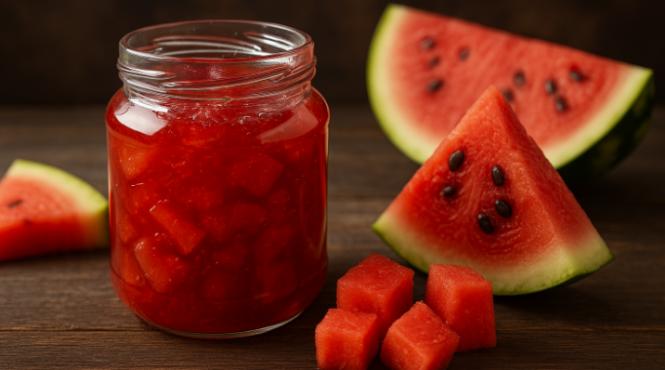reteta traditionala reinventata dulceata de pepene rosu