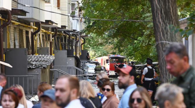 atac ucrainean la rostov locuinte avariate trei raniti si sute de oameni evacuati