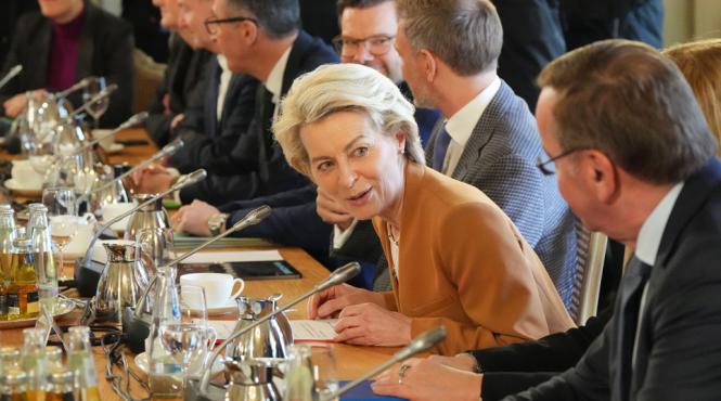 tensiuni ue germania critica declaratii ursula von der leyen trimitere trupe ucraina