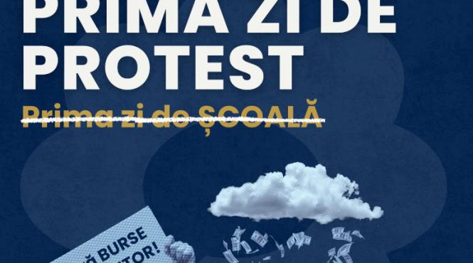 consiliul national al elevilor prima zi de scoala prima zi de protest