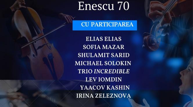 gala enescu 70 muzicieni israelieni si creatia enesciana