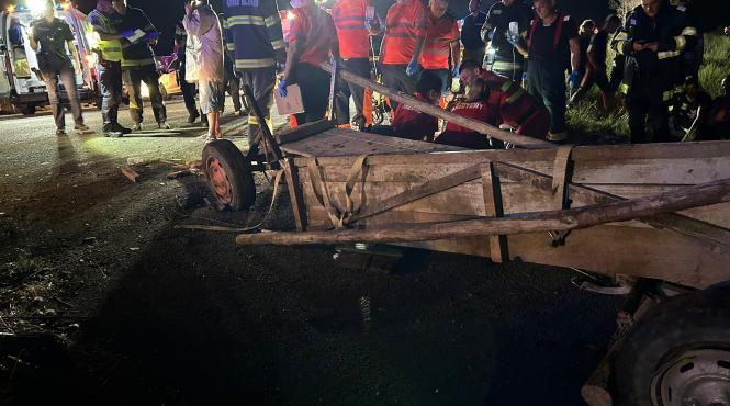 accident victime caruta autoutilitara