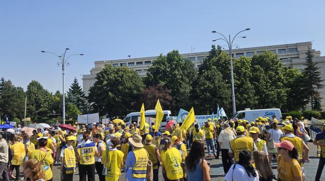profesori proteste strada prima zi de scoala