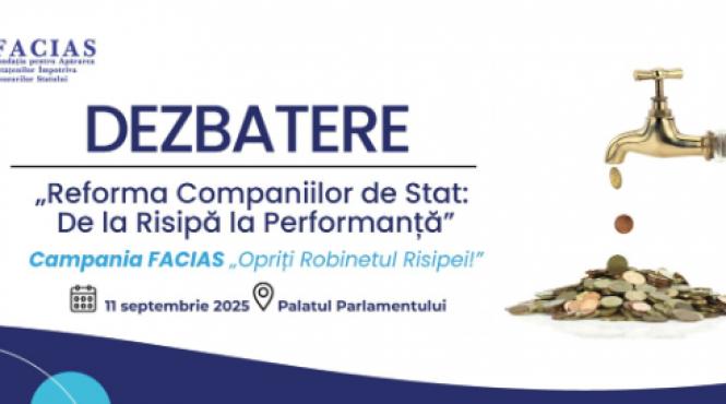 marile companii de stat prezente la dezbaterea facias din parlamentul romaniei