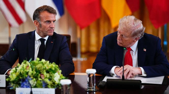 macron pune presiune pe trump daca vrea premiul nobel pentru pace trebuie sa opreasca razboiul din gaza