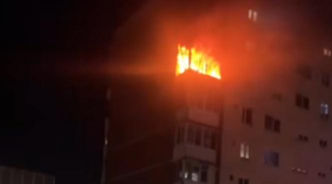 incendiu cu victime intr un apartament din arad la etajul 9