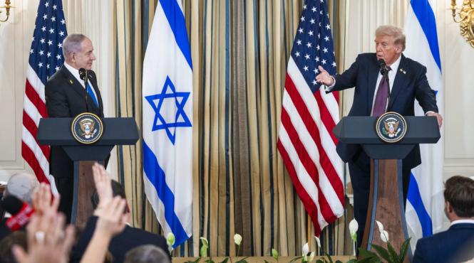israel donald trump netanyahu