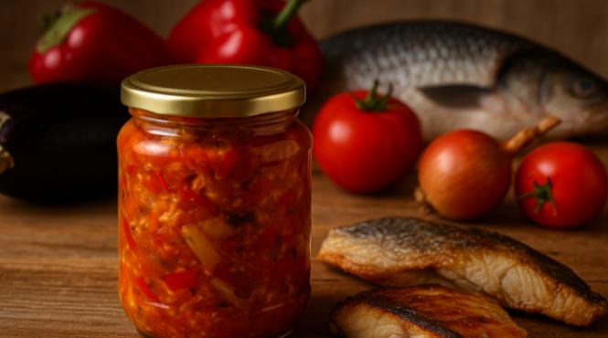 zacusca de peste din delta dunarii reteta autentica pas cu pas