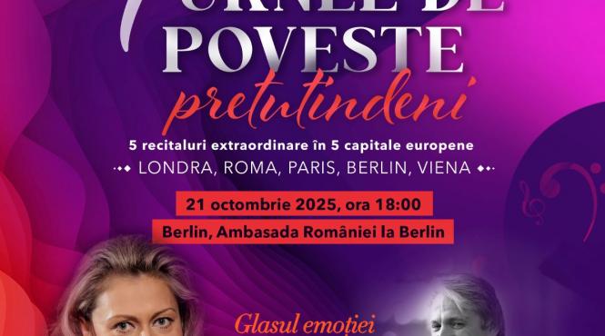 soprana iulia isaev si pianistul cristian niculescu recital in seria turnee de poveste pretutindeni la berlin pe 21 octombrie