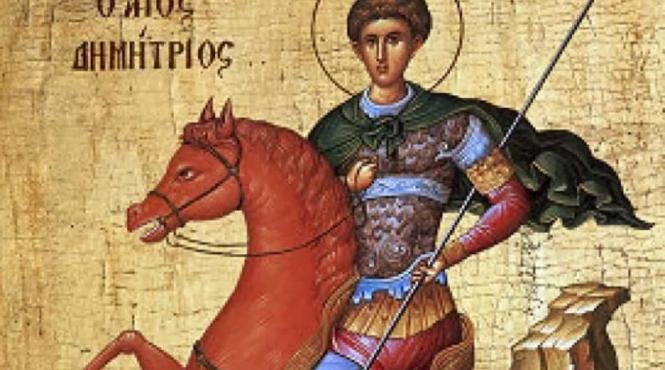 sfantul mare mucenic dimitrie 250 000 romani serbeaza onomastica