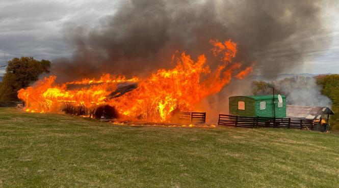 incendiu casa baicoi persoana carbonizata
