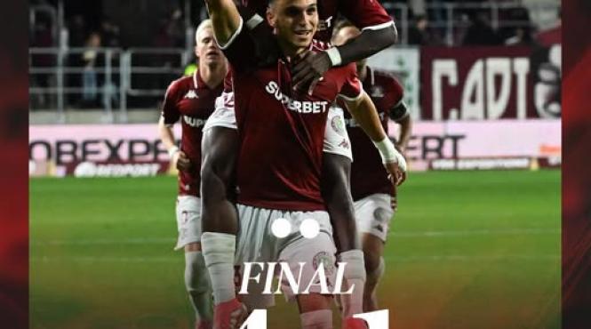 rapid bucuresti unirea slobozia 4 1 in superliga