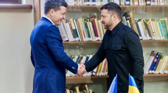 volodimir zelenski nicusor dan ucraina