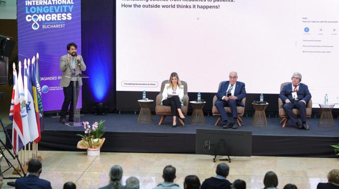 cei mai tari oameni de stiinta ai lumii au venit azi la bucuresti se discuta secretul care te poate face sa traiesti mai mult si mai sanatos