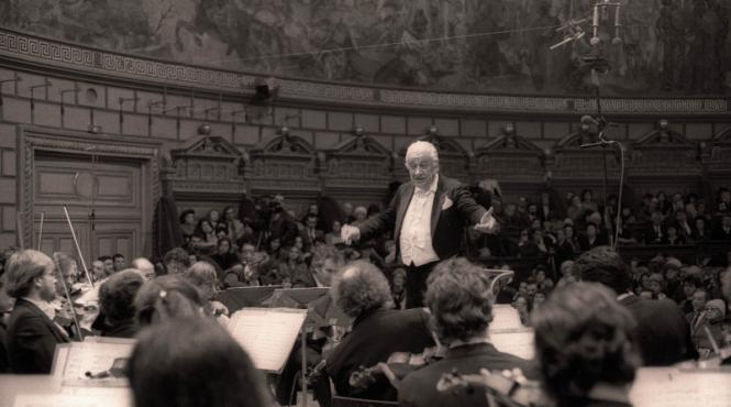 omagiu dirijorului sergiu celibidache la radio romania muzical