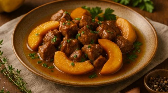 friptura cu gutui caramelizate retete toamna