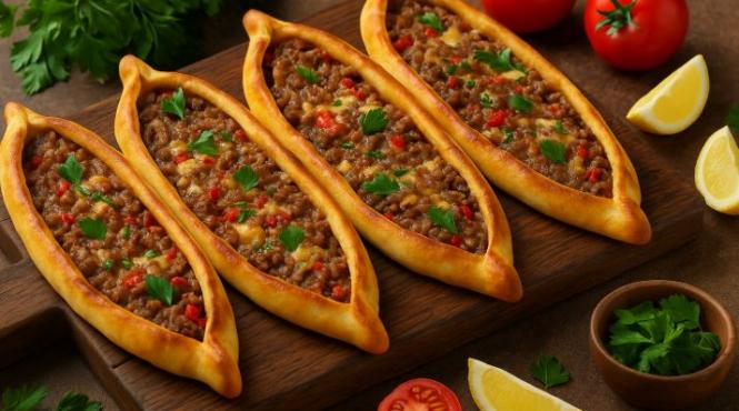 pide turcesti cu carne branza sau ou o reteta simpla si spectaculoasa