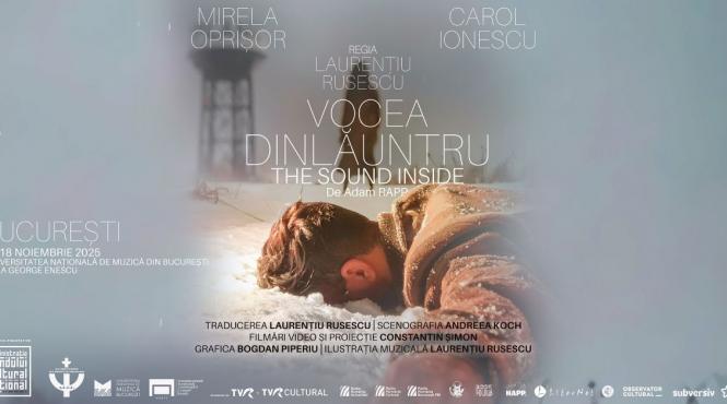 premiera vocea dinlauntru la bucuresti sanatatea mintala in mediul artistic tema spectacolului regizat de laurentiu rusescu cu mirela oprisor si carol ionescu