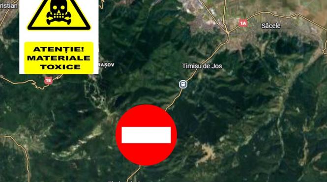 trafic blocat dn1 rasturnare cisterna substante periculoase
