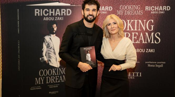 chef richard abou zaki a lansat cartea cooking my dreams dedicata parcursului sau in lumea artei culinare mi am deschis sufletul cu multa emotie in aceste pagini
