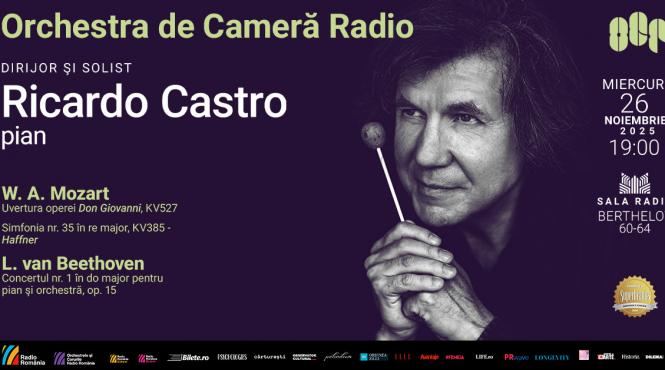 muzicianul brazilian ricardo castro invitat la sala radio pe 26 noiembrie