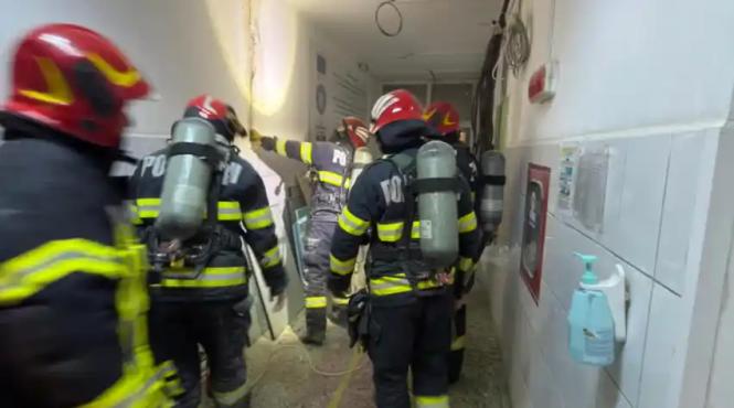 incendiu spitalul judetean resita planul rosu evacuare