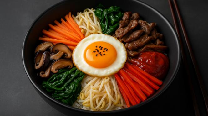 bibimbap traditional cum prepari reteta originala coreeana