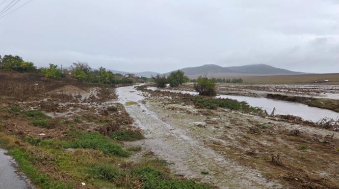 pericol de inundatii in dobrogea si pe raurile din sudul tarii