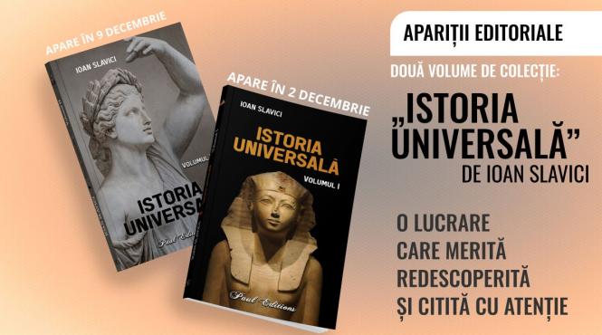doua volume de colectie istoria universala de ioan slavici