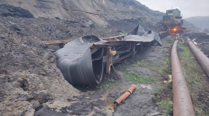 incidente grave la cariera tismana alimentarea centralei rovinari in pericol