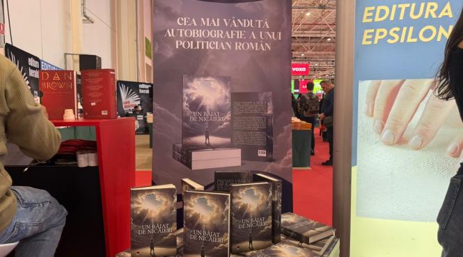 un baiat de nicaieri de dan voiculescu cea mai vanduta autobiografie a unui politician roman prezentata la gaudeamus 2025