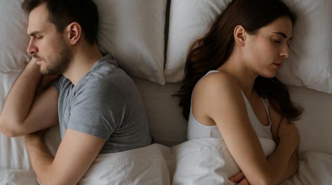 dormi cu spatele la partener iata ce inseamna pentru relatia voastra