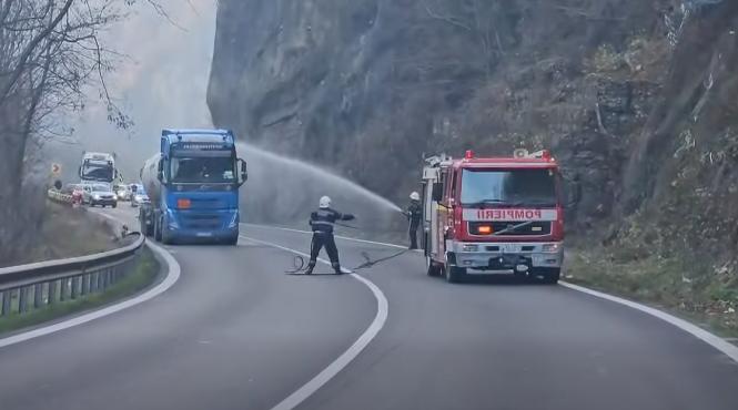 pericol explozie valea oltului inchisa calimanesti cisterna scurge gpl