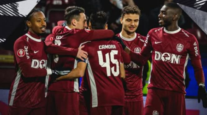 cfr cluj invinge csikszereda in superliga cordea reuseste hat trick