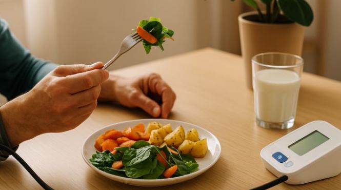 alimentul care ajuta la scaderea tensiunii arteriale consumat la pranz